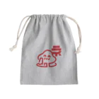 リサイクルショプ かそうのネビュラの湯　きんちゃく（赤 Mini Drawstring Bag