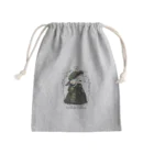 鼠兎はむ🐹のGethic✝︎Lolita 「黒薔薇ねずみ」 Mini Drawstring Bag