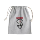 DRIPPEDのMIL MASCARAS-ミル・マスカラス-赤ボックスロゴ Mini Drawstring Bag