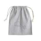 Monten Aoki 紋店の筆書き拳紋 Mini Drawstring Bag