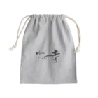 【書と墨遊びスタジオ 光】 髙 光子 の書・幸 HappyHappy Mini Drawstring Bag