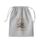 ヤママユ(ヤママユ・ペンギイナ)のもふもフンボ(ヒナ) Mini Drawstring Bag