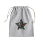 LalaHangeulのカラフルなハングルの宇宙 Mini Drawstring Bag