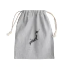 カブと旅の日本一周中 Mini Drawstring Bag