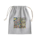 楽しい屋根の上の楽しい屋根の上 Mini Drawstring Bag