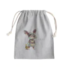 もじゃのate your meal ★  Mini Drawstring Bag