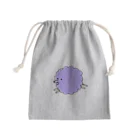 Misato Ugai illustration shopのInuuu - fluffy dog Mini Drawstring Bag