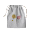 ムスメアートのFlowers by Hina Mini Drawstring Bag