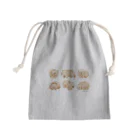 すずきいときちの水彩ウォンバット Mini Drawstring Bag