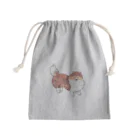 ずっこ（zucco.)のお散歩シェルティ Mini Drawstring Bag