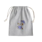 ぼぼてんしょっぷの寝ぼぼ Mini Drawstring Bag