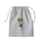 くろねずみのファンシーラット三兄弟(ぱんだ) Mini Drawstring Bag