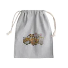 ゆりすけあにまるのまるあにまる【集合】 Mini Drawstring Bag