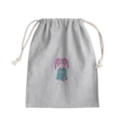 流れ星のめん子ちゃん Mini Drawstring Bag