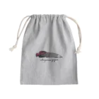 Alba spinaのピラルク Mini Drawstring Bag
