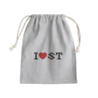 ＩＯＳＴのI love IOST（横型） Mini Drawstring Bag