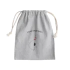 NIKORASU GOのボーリング大好き芸人専用デザイン「避けたでしょ!」 Mini Drawstring Bag