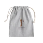 Circle のダークアカデミアスタイル - Dark Academia Style Mini Drawstring Bag