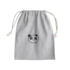 生きるの笑ってないぱんだ Mini Drawstring Bag