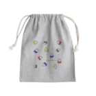 SU-KUのカラフル小法師 Mini Drawstring Bag