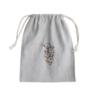 pandayuの森のなんかちがくね？！ Mini Drawstring Bag