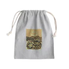 tAo商店のおさると温泉（ノスタルジーver.） Mini Drawstring Bag