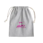 なべぼだの鍋ボーダーくん Mini Drawstring Bag