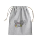 もむのふの爬虫類グッズやさんのニホンヤモリ（舌出し） Mini Drawstring Bag