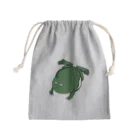 もむのふの爬虫類グッズやさんのすいすいバジェットガエル Mini Drawstring Bag