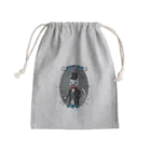 HARUのキャット紳士の肖像画 Mini Drawstring Bag