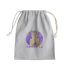 ウサギダイスキのギャラクシーウサギダイスキ Mini Drawstring Bag