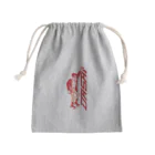 ダサい曲をかけるパーティーのDASAI（赤） Mini Drawstring Bag