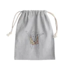 Yon.のキリンさんが好きですアリクイ Mini Drawstring Bag