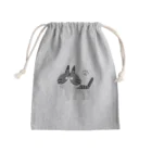 ツギハギ ニクの【GuchaNeko】サバ白 Mini Drawstring Bag
