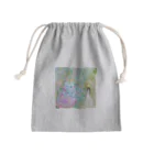 SCAMPの紫陽花と少女 Mini Drawstring Bag