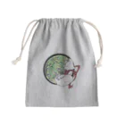 夢と知りせばのきつねのこん様(青もみじ) Mini Drawstring Bag