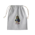 S.LIFEの泣くモナリザ Mini Drawstring Bag