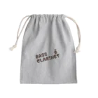 有限会社ケイデザインのアイアム バスクラリネット奏者！！ Mini Drawstring Bag