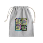 CREAMY YODAのPIZZA YUMMY part1 Mini Drawstring Bag