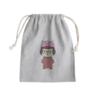 爆笑会コーポレーションのかおねーさんグッズ☆ Mini Drawstring Bag