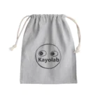 カヨラボ　スズリショップのKayolabくん Mini Drawstring Bag