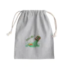 風都水都の緑茶でウィルス殺菌１ Mini Drawstring Bag