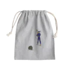 Pasaran_Worksの対峙 Mini Drawstring Bag