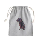 flatcoatedretrieverのflatcoated retriever Mini Drawstring Bag