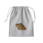 はむぐるめのクロワッサン Mini Drawstring Bag