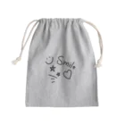 YUXのSmile Mini Drawstring Bag