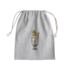 mofusandの肉球堪能パフェ Mini Drawstring Bag