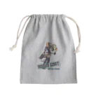 nidan-illustrationの"ROCKY GOAT" Mini Drawstring Bag