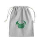 パグ母雑貨店のグリーンパグ3040グッズ Mini Drawstring Bag