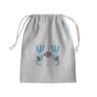 INANAKIのINANAKI2_blue Mini Drawstring Bag